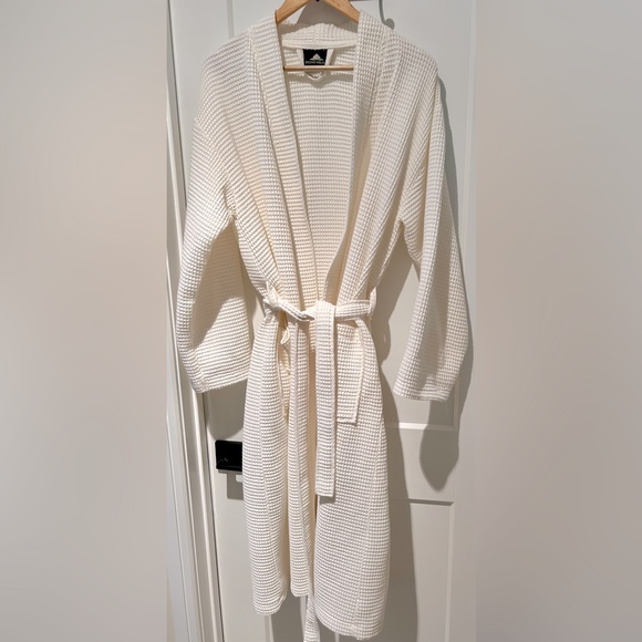 NWOT~Bagno Milano Unisex Waffle Turkish Cotton Hotel Spa Kimono Bath Robe - Picture 4 of 11